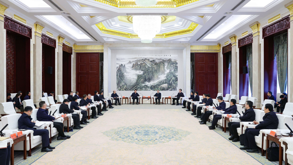 会谈现场 贵州省2