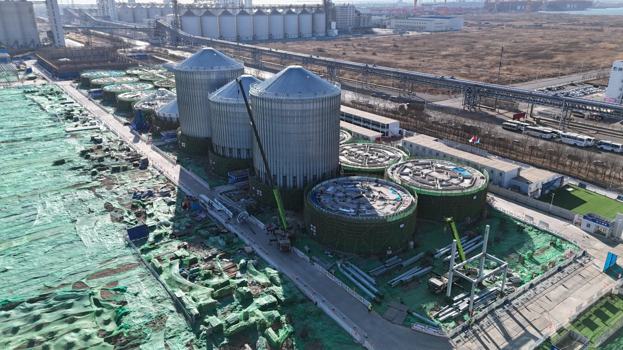 6-中冶天工临港现代粮食物流产业园区粮食仓储物流集散中心项目