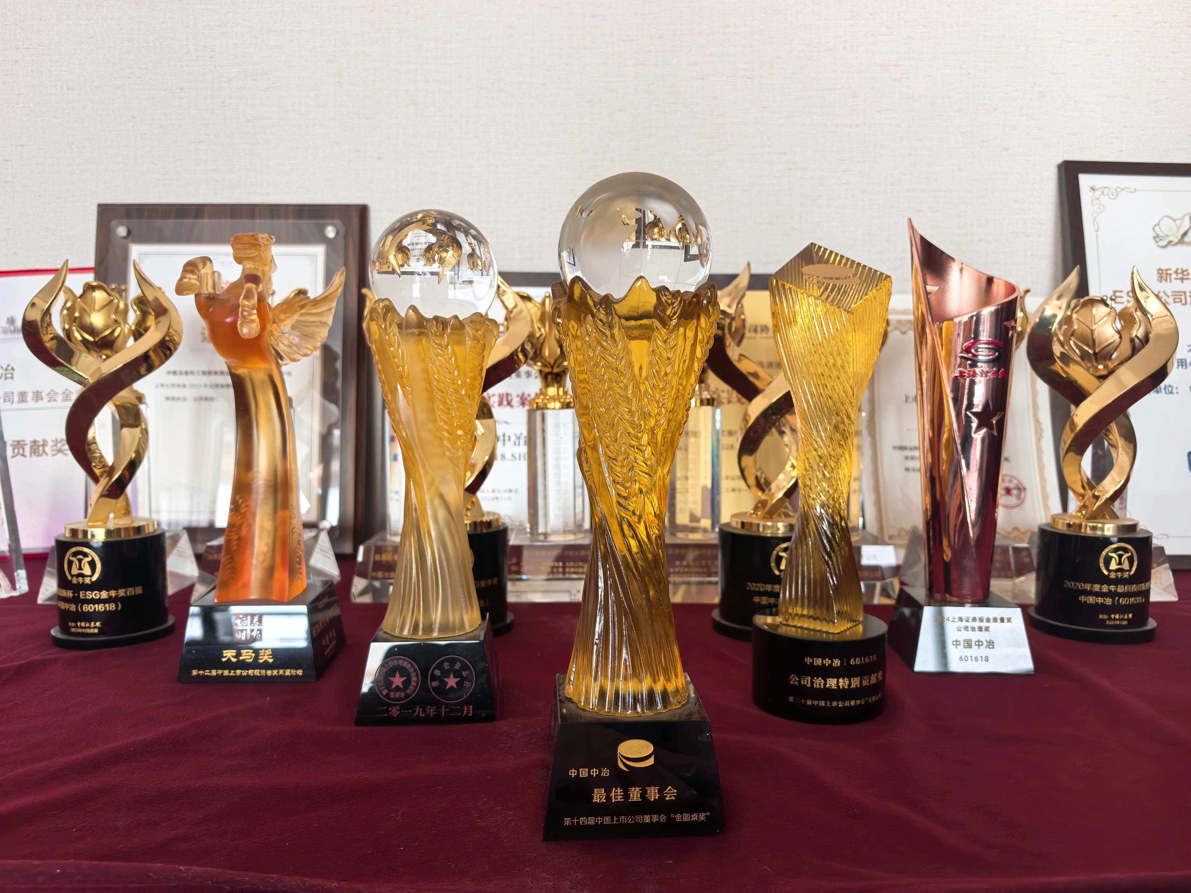 1、中国中冶董事会运作获资本市场高度认可