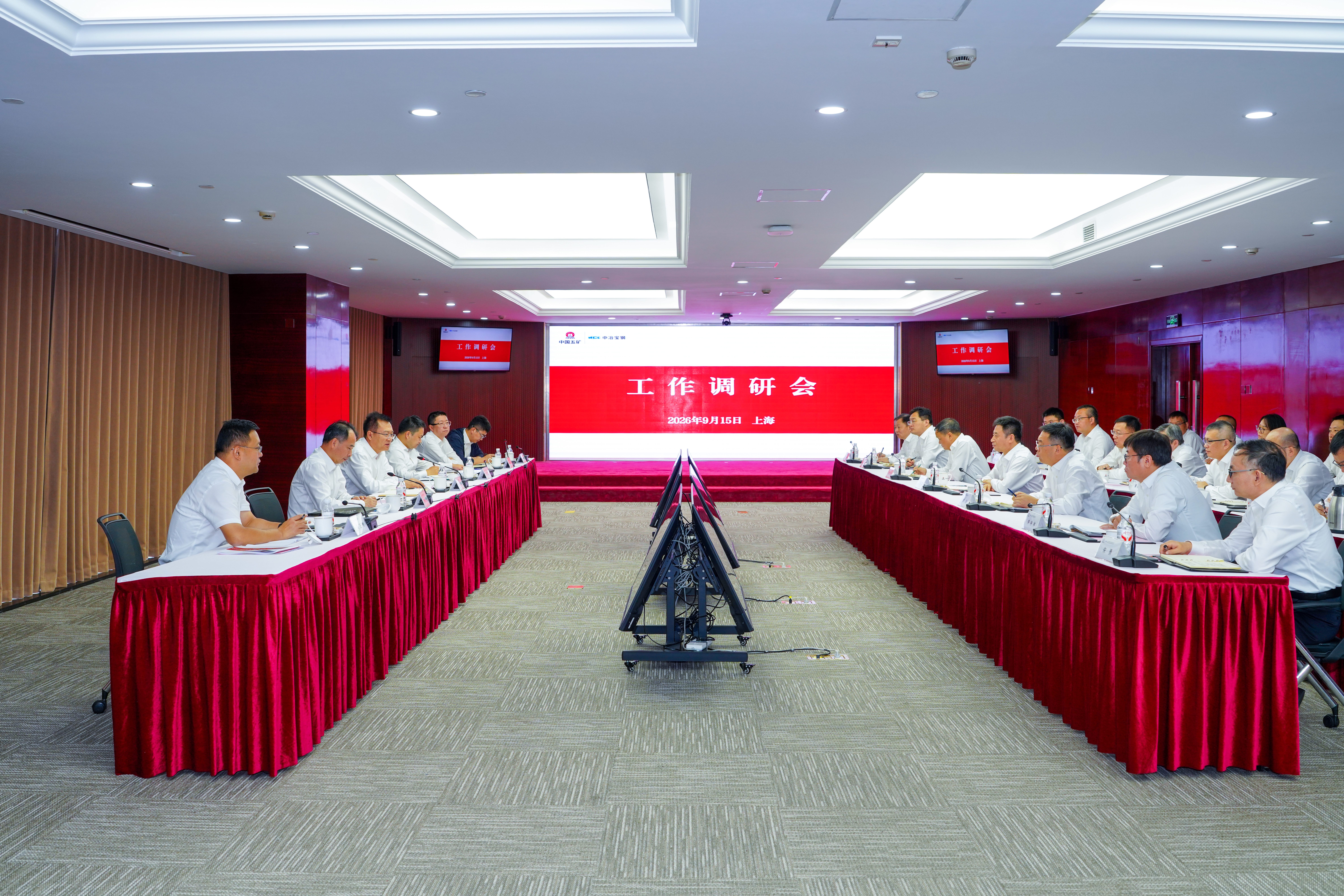 4-中冶宝钢调研座谈会现场