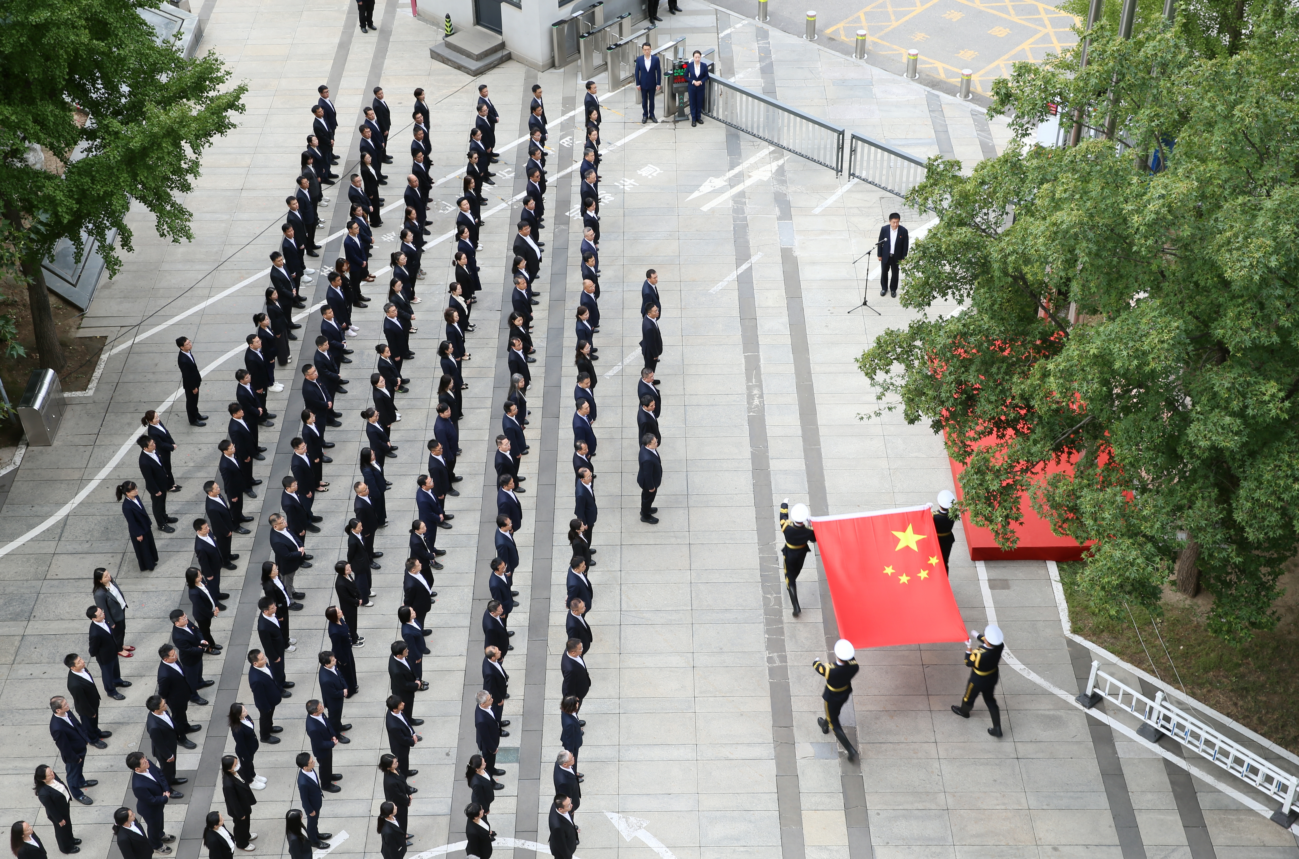 2-升旗仪式现场