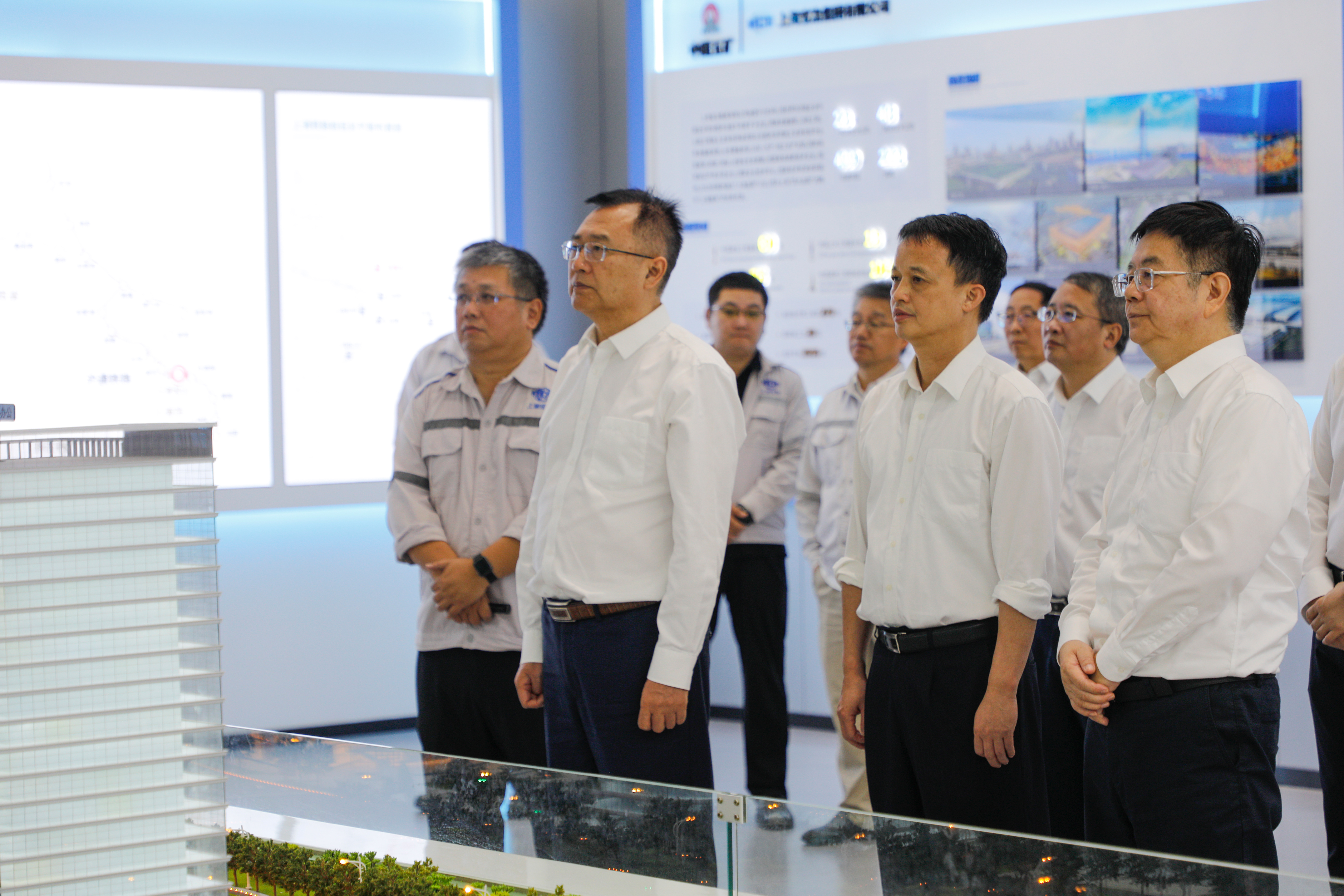 2-参观项目展厅现场